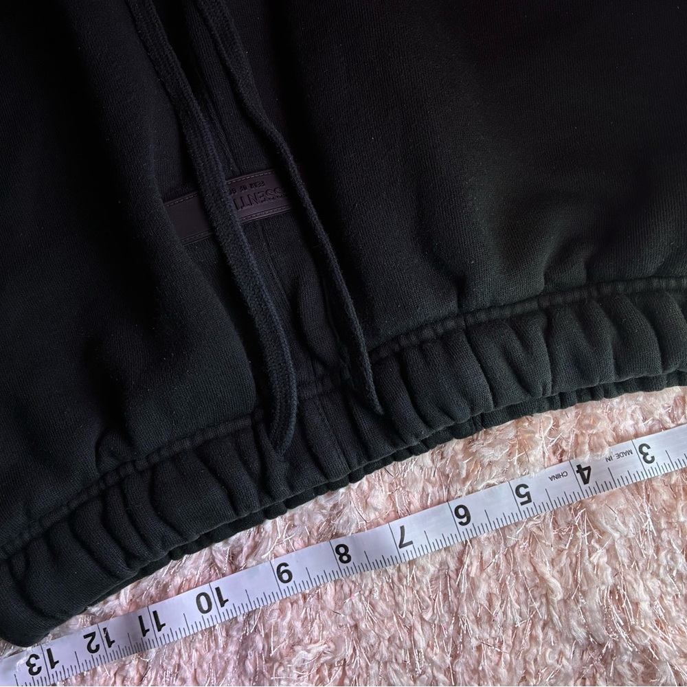 Essentials Charcoal Drawstring Shorts - image 6